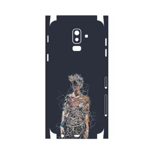 MAHOOT Strings Digital Art 1-FullSkin Cover Sticker for Samsung Galaxy J8