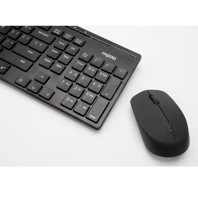 کیبورد و ماوس بی سیم رپو مدل 8100M