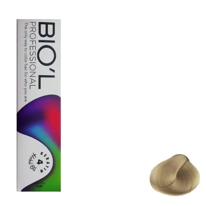 رنگ مو بیول شماره 12.10 حجم 100 میلی لیتر رنگ سوپر بلوند دودی طبیعی