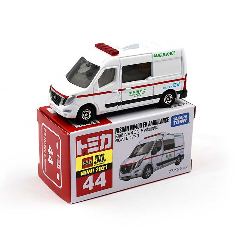ماشین بازی تاکارا تامی مدل Nissan NV400 EV Ambulance کد 158547