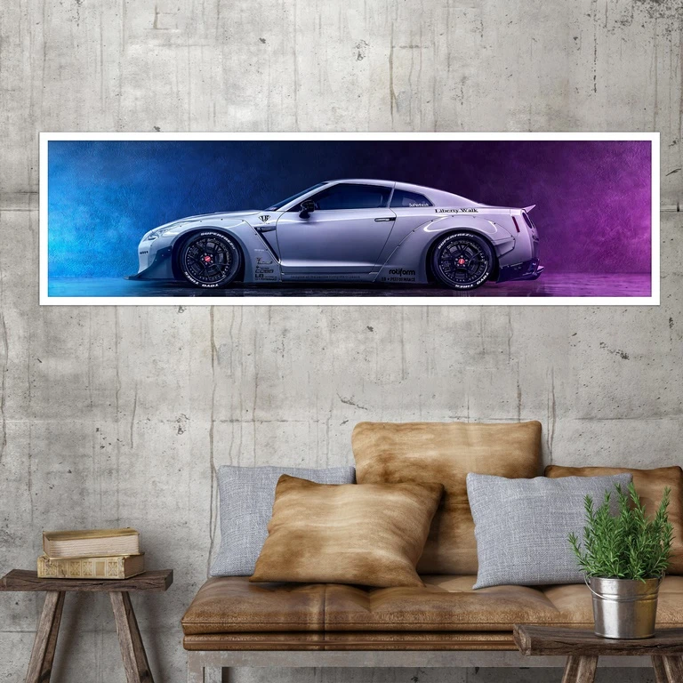 تابلو بکلیت طرح اتومبیل ماشین مسابقه ای مدل کشیده W-7904