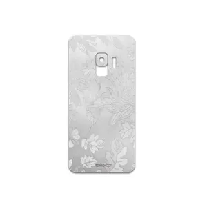 MAHOOT Silver-Wildflower Cover Sticker for Samsung Galaxy S9