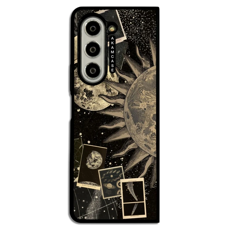 کاور آکام مدل AMC-WSGZFOLD5-ASTRONOMY-12 مناسب برای گوشی موبایل سامسونگ Galaxy Z Fold 5