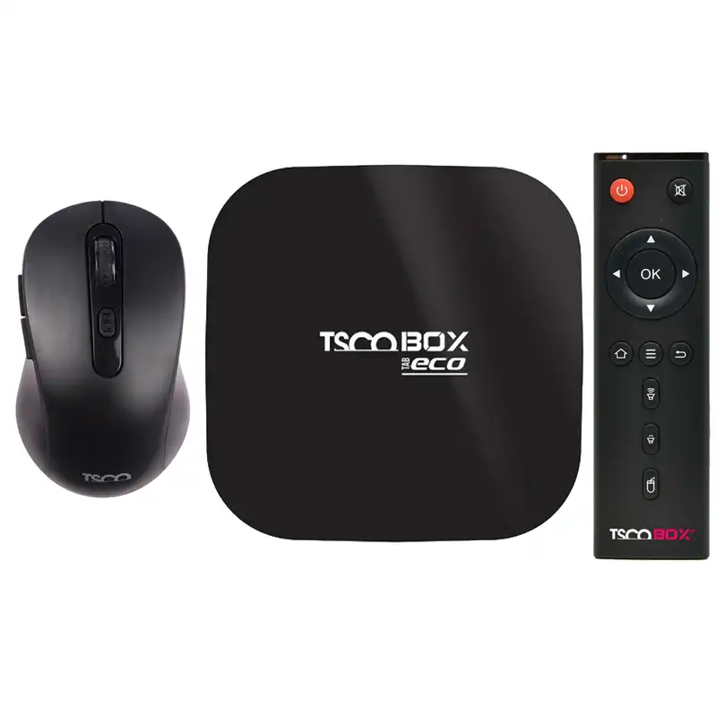 اندروید باکس تسکو مدل Tab Eco به همراه ماوس بی سیم تسکو TM 643W و اشتراک فیلیمو