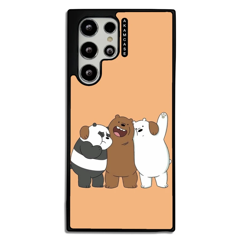 کاور آکام مدل AMCWSGS22U-BARE BEAR10 مناسب برای گوشی موبایل سامسونگ Galaxy S22 Ultra