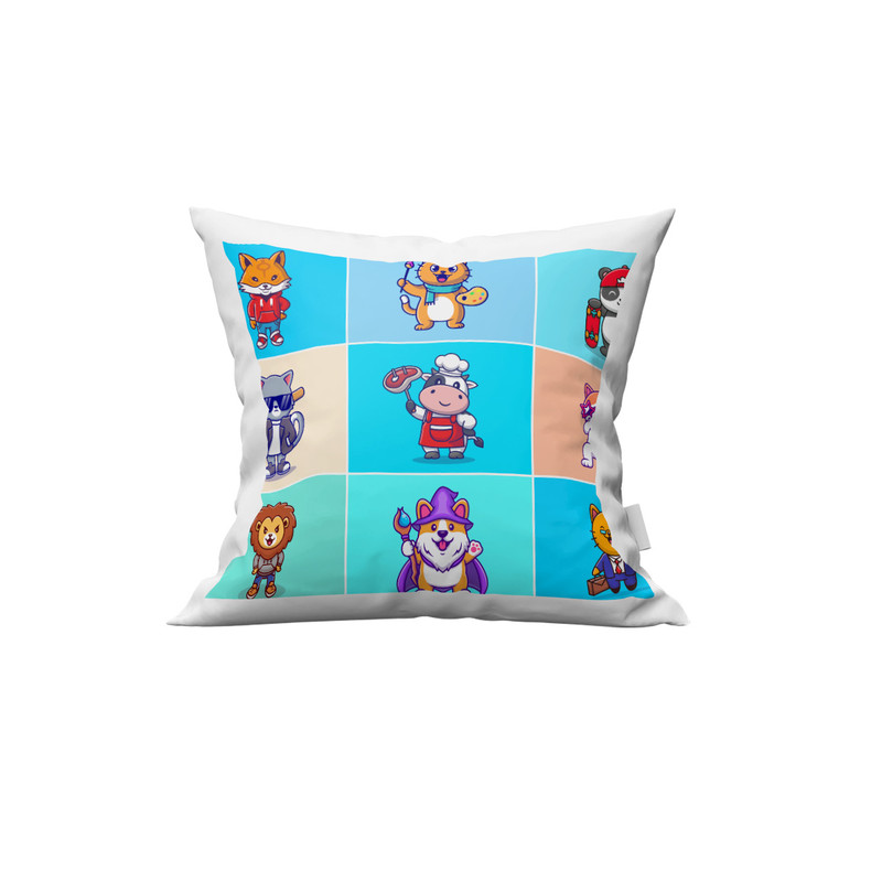 کاور کوسن کودک طرح عروسکی مدل K584