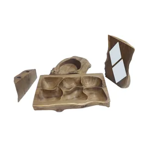 مجموعه ظروف هفت سین 4 پارچه مدل B322