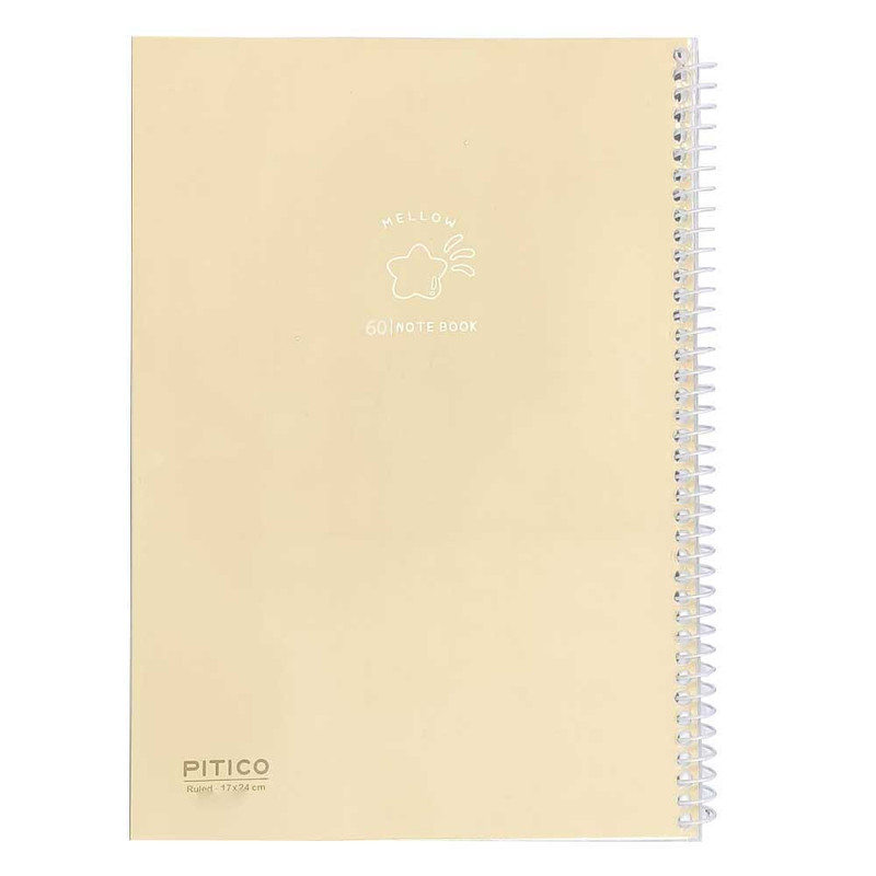دفتر مشق 60 برگ پیتیکو مدل پاستیلی