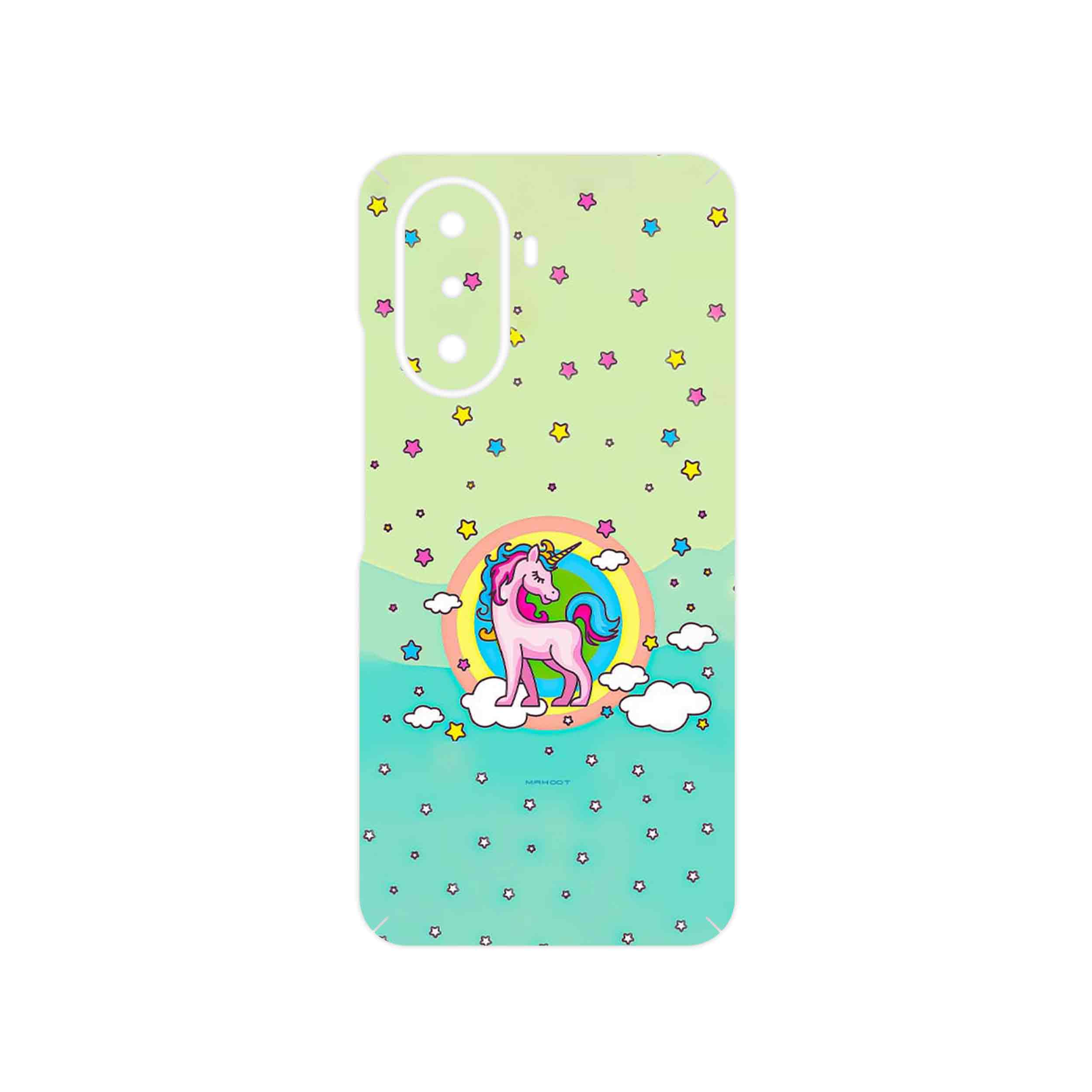 برچسب پوششی ماهوت مدل Rainbow unicorn adventure مناسب برای گوشی موبایل هوآوی Nova Y70