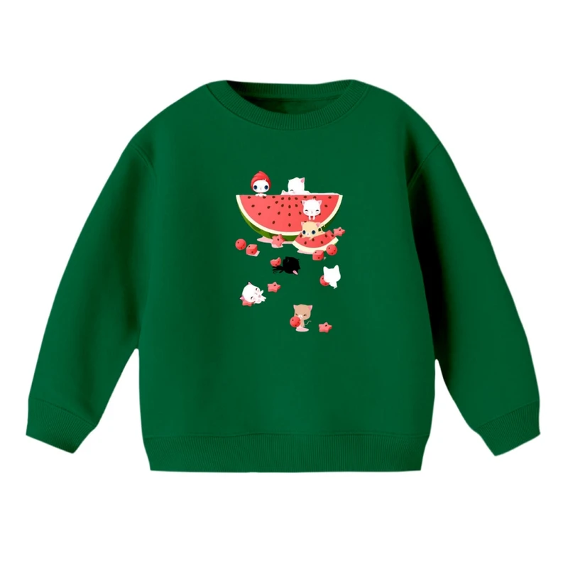 سویشرت بچگانه مدل حیوانات و هندوانه یلدایی کد 2