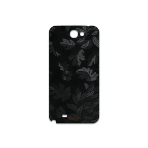MAHOOT Black-Wildflower Cover Sticker for Samsung Galaxy Note 2
