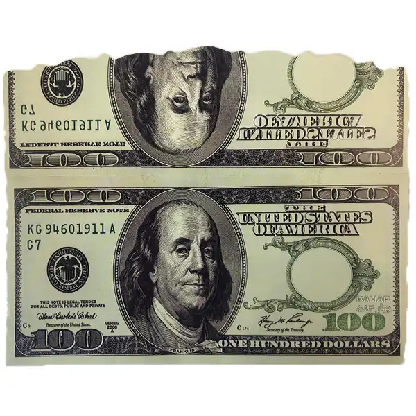 پاکت پول طرح دلار