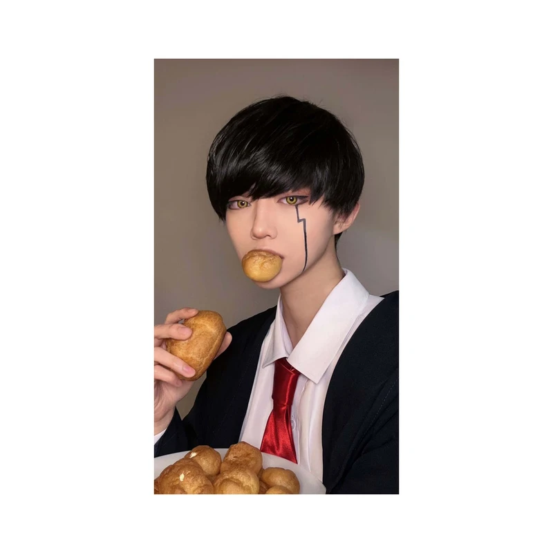 استیکر لپ تاپ و موبایل مدل انیمه طرح ماشل جادو و عضله MASHLE MAGIC AND MUSCLES کد 3612