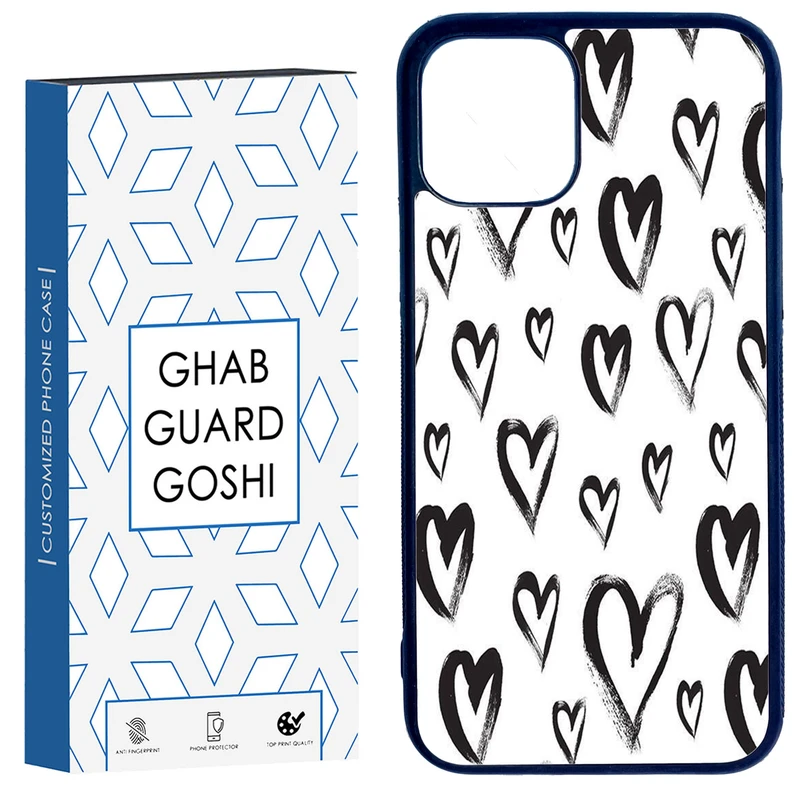 کاور قاب گارد گوشی طرح قلب کد TPU-278 مناسب برای گوشی موبایل اپل Iphone 11 PRO