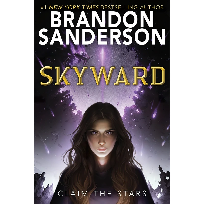کتاب Skyward اثر Brandon Sanderson انتشارات Delacorte Press