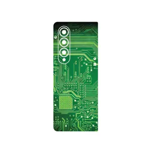 MAHOOT Green_Printed_Circuit_Board Cover Sticker for Samsung Galaxy Z Fold4