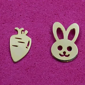 گوشواره طلا 18 عیار زنانه کانیار گالری مدل E65