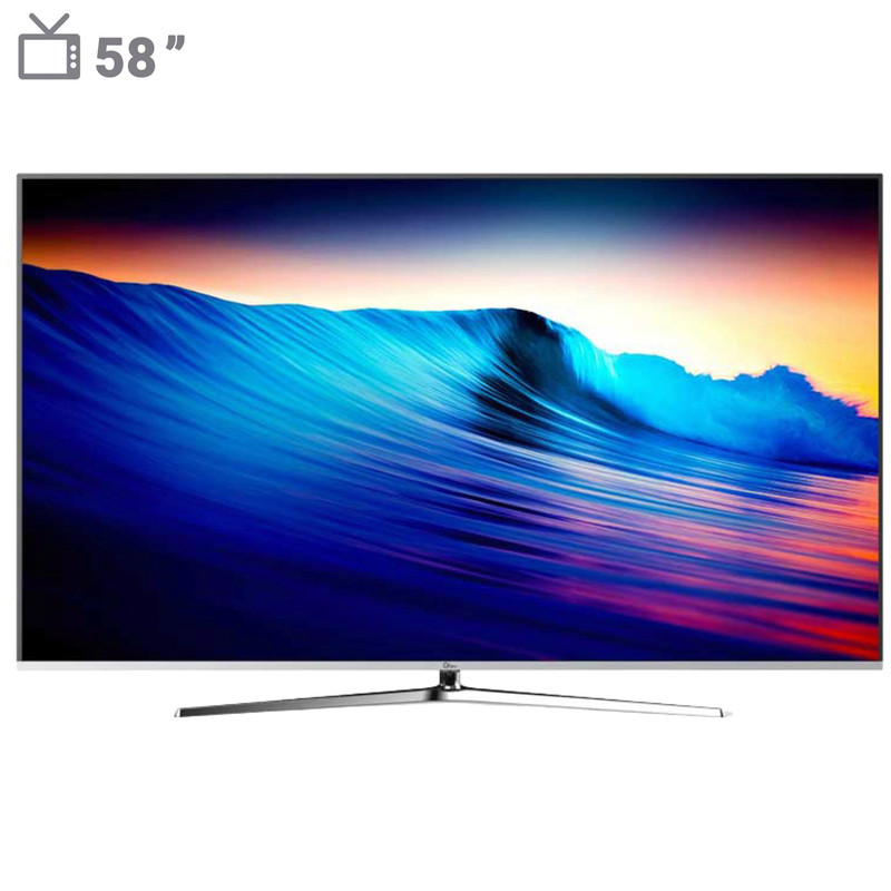 تلویزیون ال ای دی هوشمند جی پلاس مدل GTV-58LU721S سایز 58 اینچ