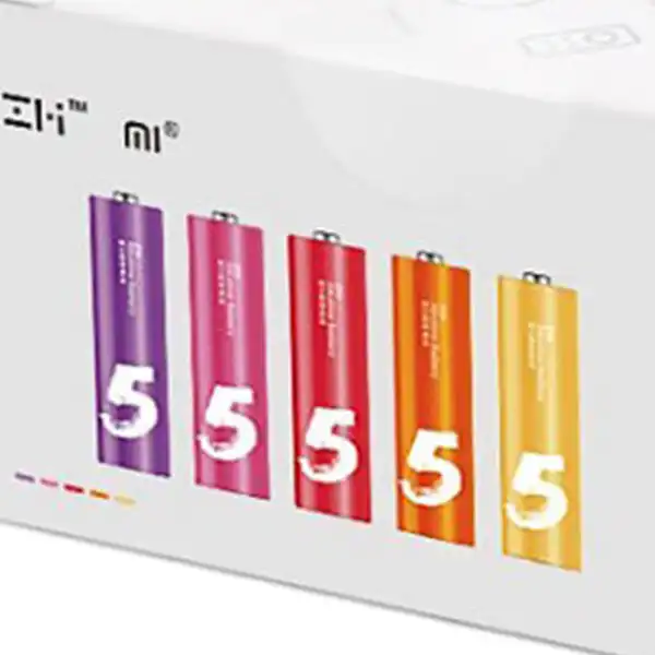 باتری قلمی و نیم قلمی شیائومی مدل ZI5-ZI7 مجموعه 4 عددی
