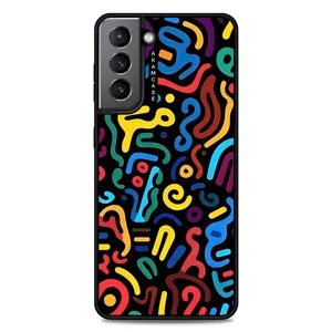AKAM AMC-WSGS21-DOODLE20 Cover For Samsung Galaxy S21