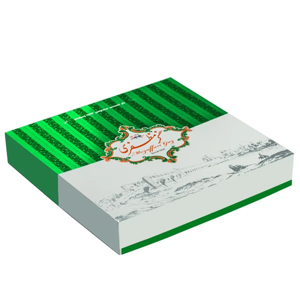 گز لقمه 33 درصد پسته گز مظفری _ 450 گرم 