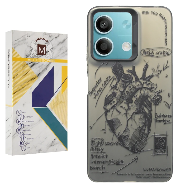 کاور موناکو مدل Ghedo مناسب برای گوشی موبایل شیائومی Redmi Note 13 4G