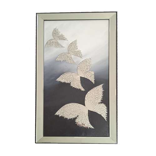 تابلو آینه کاری مدل 4 پروانه کد 002