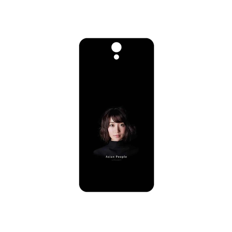 برچسب پوششی ماهوت مدل Portrait of an Asian Woman مناسب برای گوشی موبایل لنوو Vibe S1 Lite