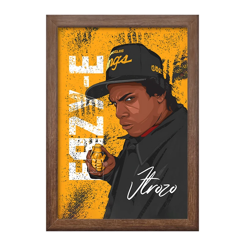 تابلو خندالو طرح ایزی ای (Eazy-E) کد F4636