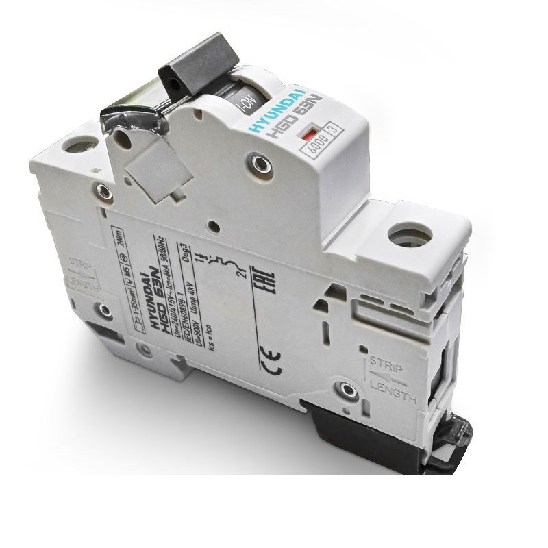 فیوز مینیاتوری هیوندای مدل تک فاز 25 آمپر