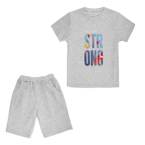 ست تی شرت و شلوارک بچگانه نیل کوک مدل Basic Kids Home-wear G