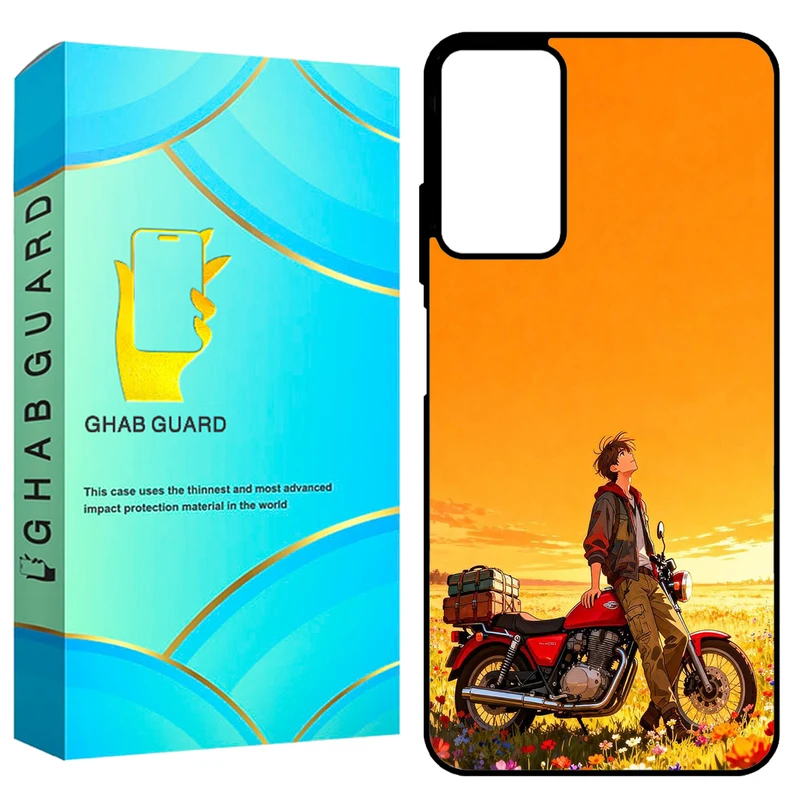 کاور قاب گارد طرح موتور سوار مدل GCHPN11P مناسب برای گوشی موبایل شیائومی  Redmi Note 11 Pro 4G / Redmi Note 11 Pro 5G / Redmi Note 12 Pro 4G