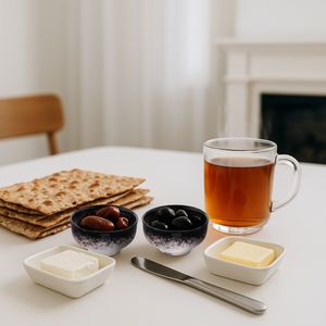 پیاله سرامیکی بومی مدل ماربل مجموعه 2 عددی