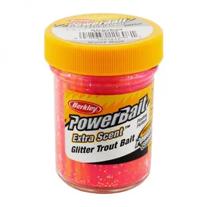 طعمه ماهیگیری برکلی مدل PowerBait Glitter Trout Bait Sherbet