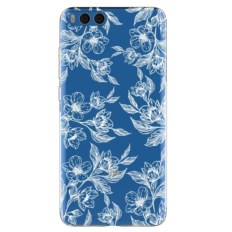 کاور مگافون طرح گل مدل C50-W مناسب برای گوشی موبایل شیائومی Mi Note 3