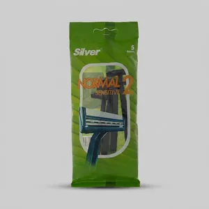 Silver Normal 2 Sensitive Shave Blade Pack Of 5