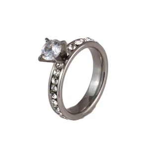 انگشتر زنانه مدل تک کد E8