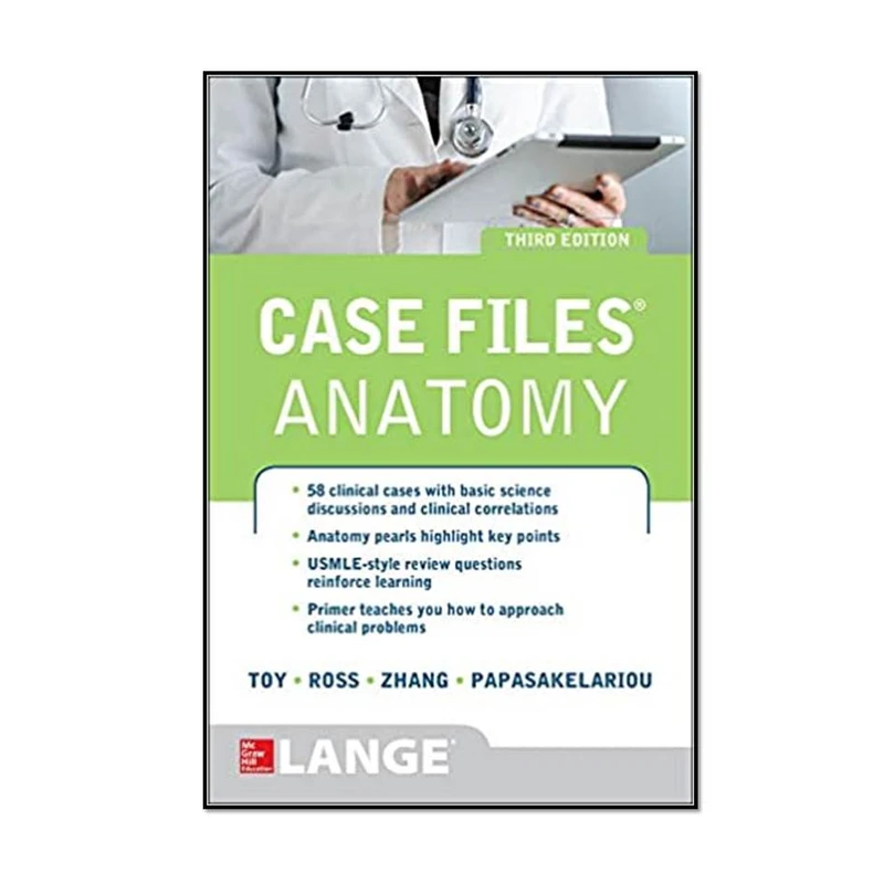 کتاب Case Files Anatomy (LANGE Case Files) 3rd Edition اثر جمعی از نویسندگان انتشارات مؤلفین طلایی