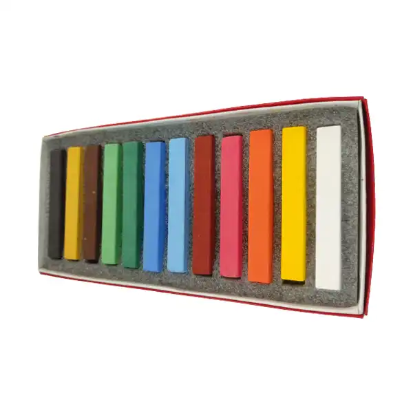 پاستل گچی 12 رنگ هیگر سافت کد 12