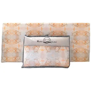 تشک مهمان مدل لوکس طرح گل کد 18 یک نفره سایز 90×190 سانتی متر