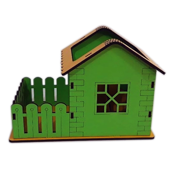 جامدادی رومیزی مدل خونه نرده ای