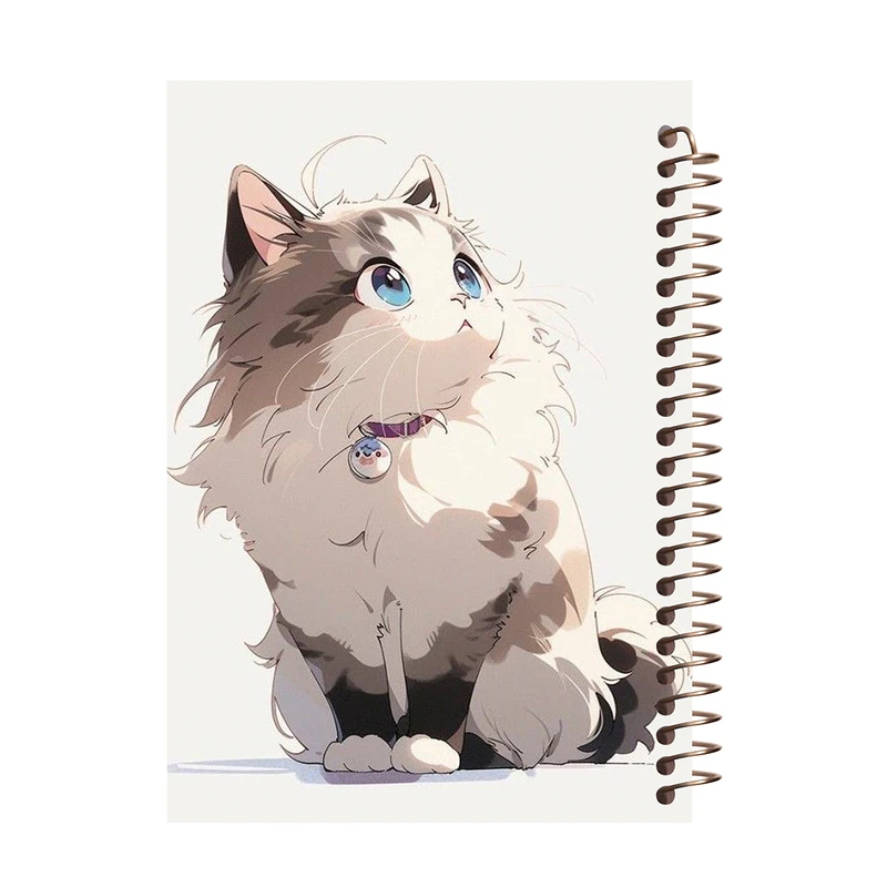 دفتر نقاشی 60 برگ طرح گربه کد A411