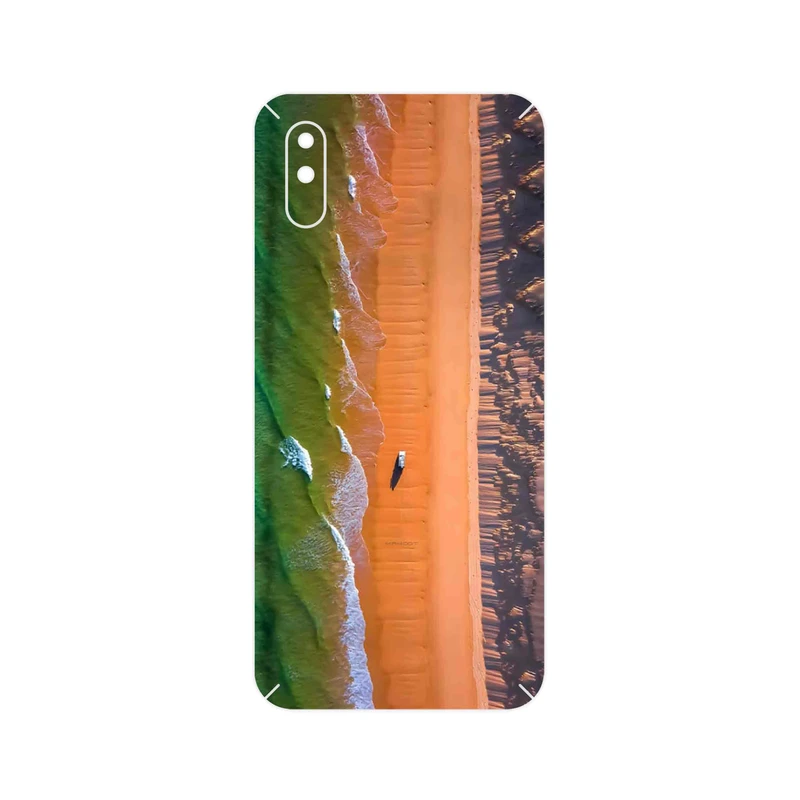 برچسب پوششی ماهوت مدل Beach and Green Sea مناسب برای گوشی موبایل شیائومی Redmi 9A