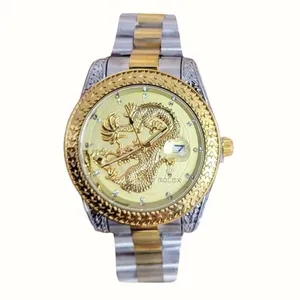 ساعت مچی عقربه‌ای مردانه رولکس مدل دراگون کد2 talaee