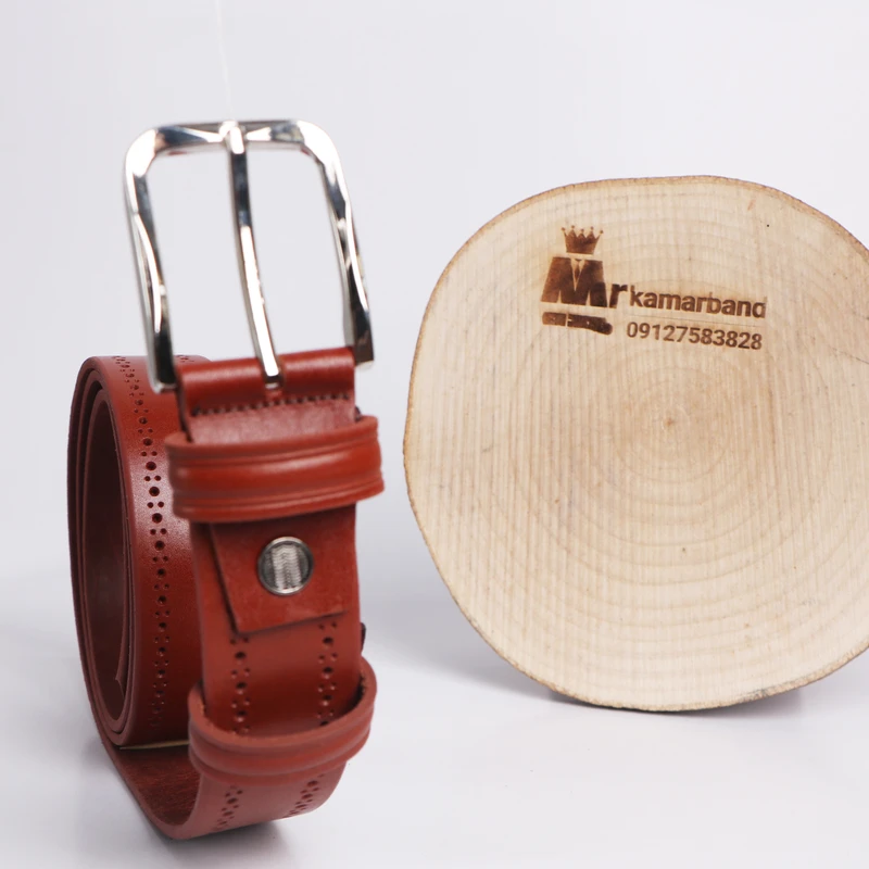 عکس شماره 13 : کمربند مردانه مدل چرم طبیعی