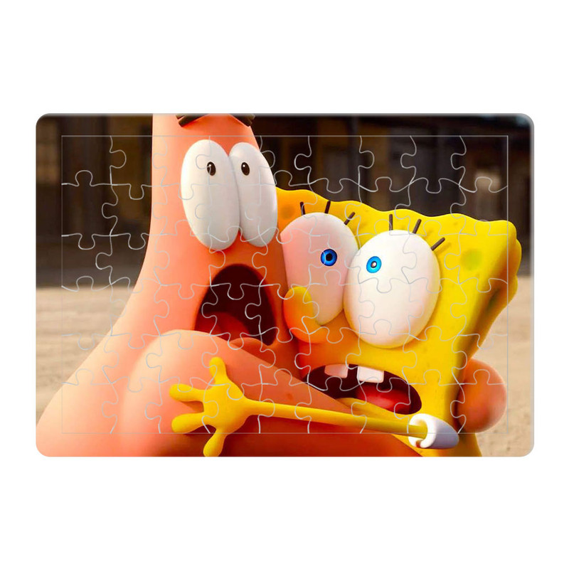 پازل 54 تکه طرح باب اسفنجی مدل P1243