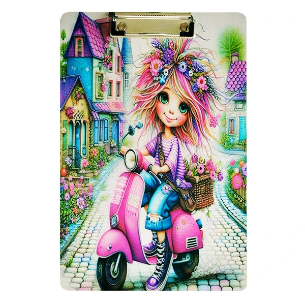 تخته شاسی آرمون مدل چوبی فانتزی کد09 سایز A4