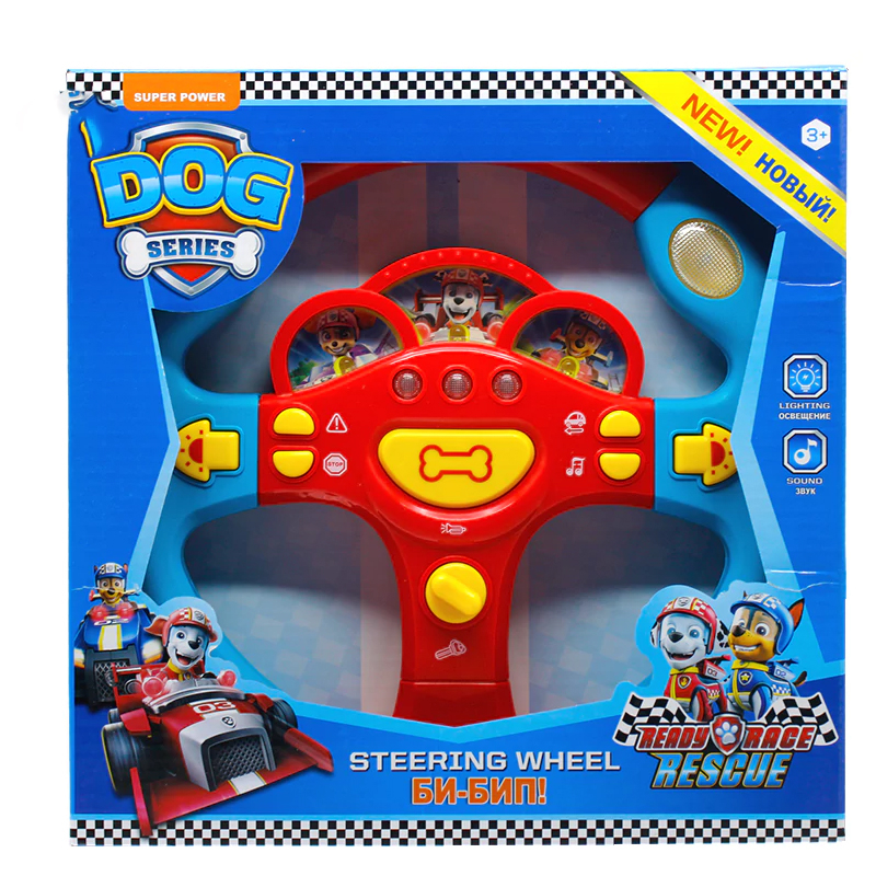 اسباب بازی مدل فرمان موزیکال طرح سگ های نگهبان کد 22