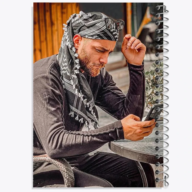 دفتر نت موسیقی 50 برگ خندالو مدل ماکان بند کد 27292