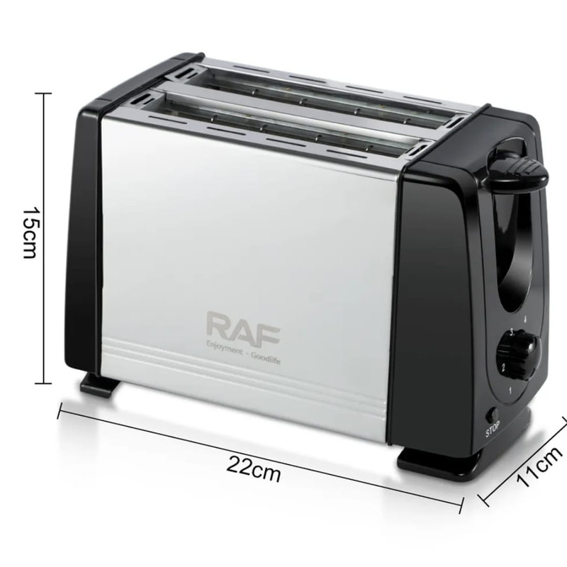 توستر 2 اسلایس راف مدل R-2103 توستر 2 اسلایس راف مدل R-2103